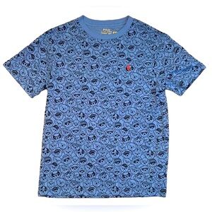 NWT Youth Polo by Ralph Lauren Blue Short Sleeve Tee L/G (14-16)